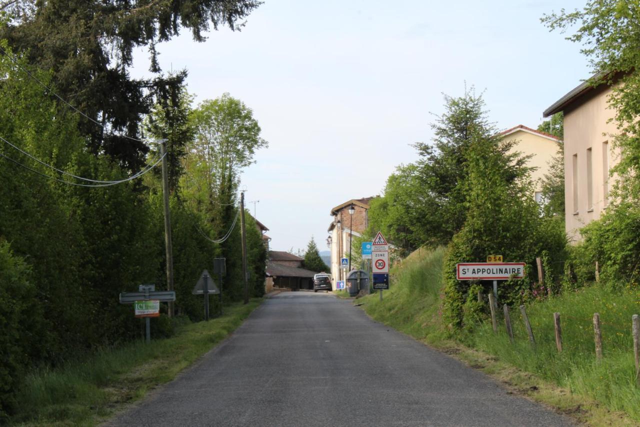 Au Bol D'Air Bed and Breakfast Saint-Appolinaire  Exteriör bild